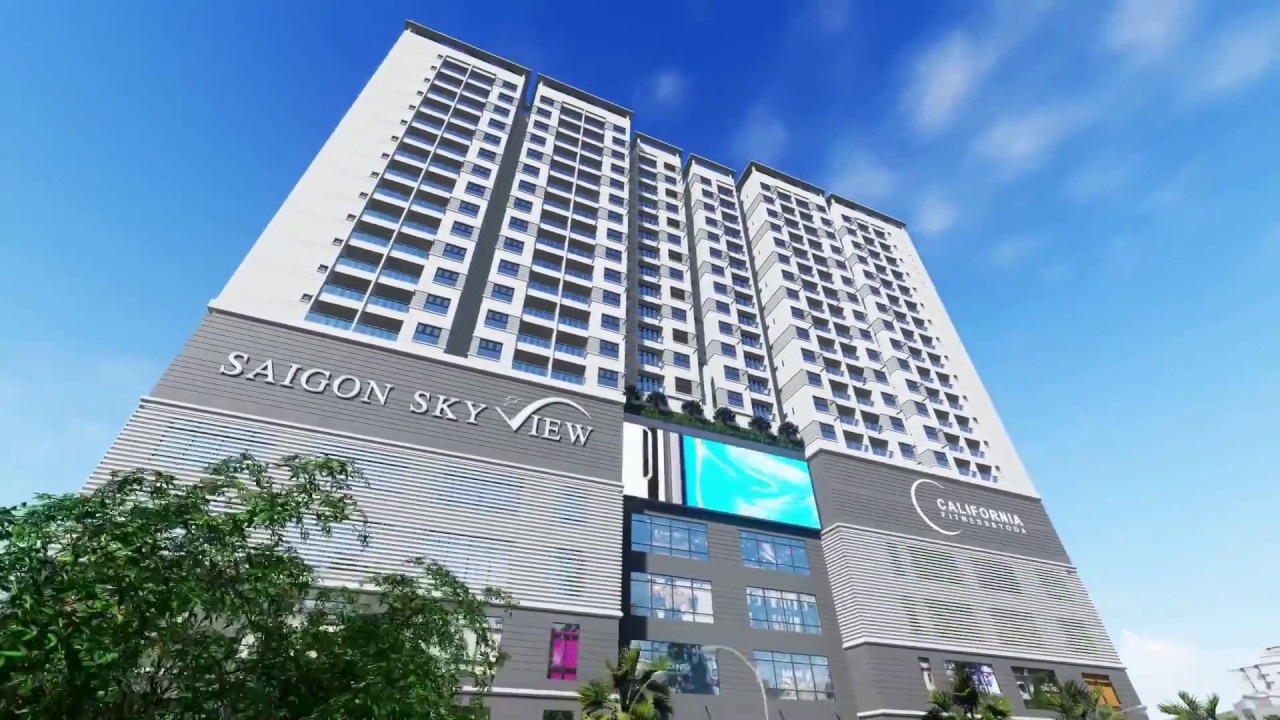 Giá bán căn hộ cao cấp Sài Gòn SKy View Quận 8 3 Phối cảnh Sky View